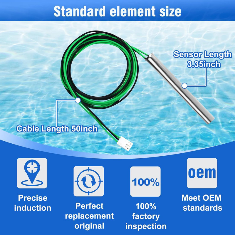 009577F Pool Temperature Sensor Lid Units Replacement for Raypak Heater Spa... gallery