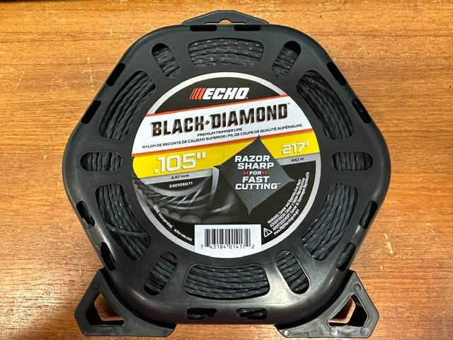 ECHO PART # 330105071 .105 BLACK DIAMOND Trimmer Line 217' gallery