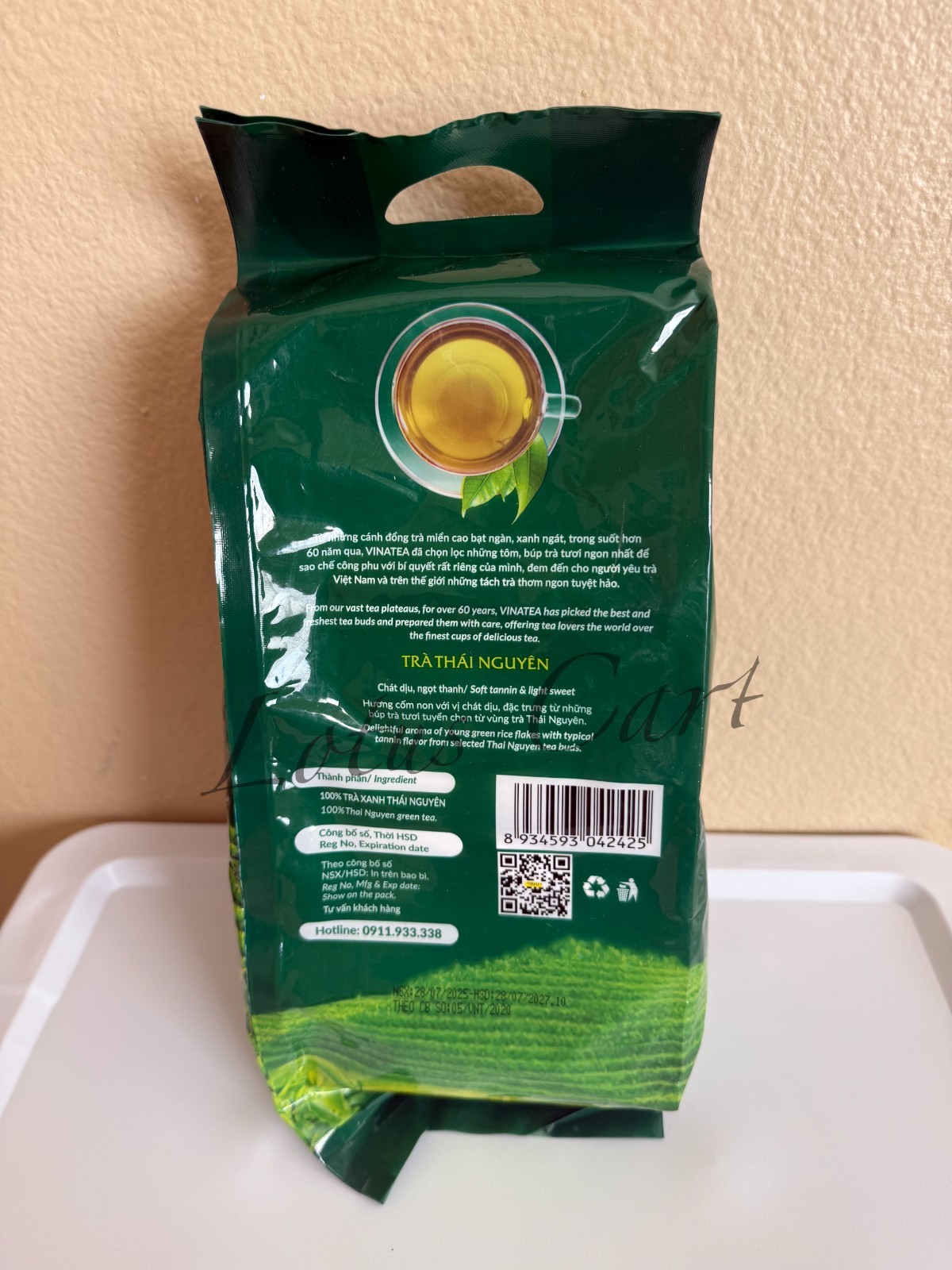 Vinatea Vietnamese Natural Green Tea, Tra Xanh Thai Nguyen, 420g gallery