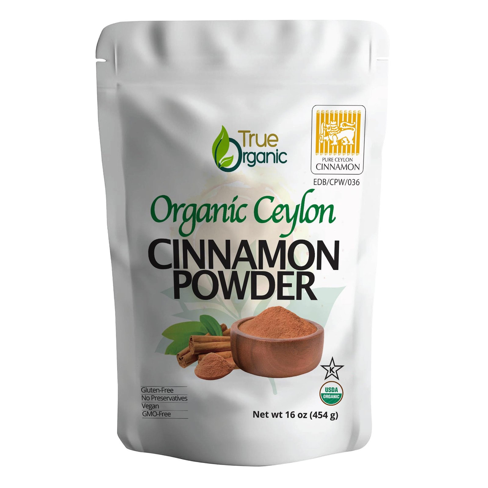 Pure Ceylon Cinnamon Powder, 1 lb, Premium Grade, Gluten Free, USDA & Kosher ... gallery