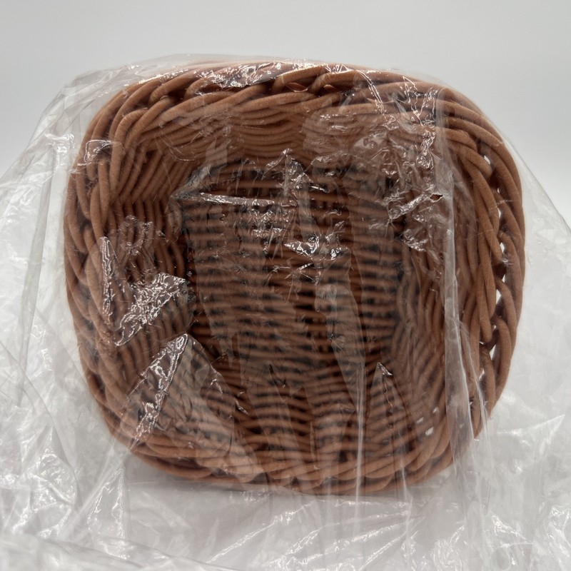 Creative Minds Square Woven Basket Plastic Set Of 6 MTC 88 gallery