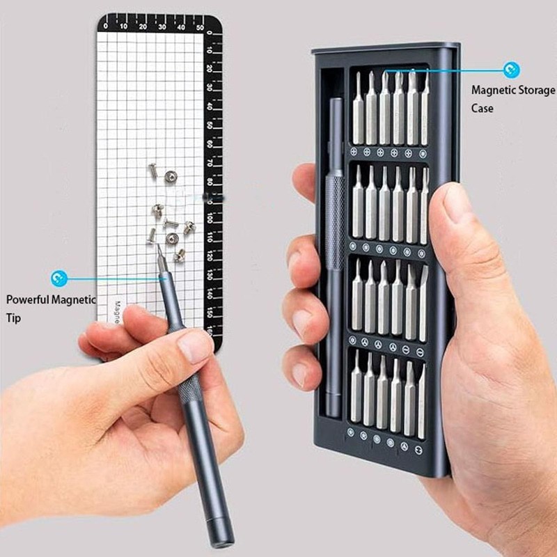 25-IN-1 Precision Small Screwdriver Set, Professional Mini Bit Tool Set for G... gallery