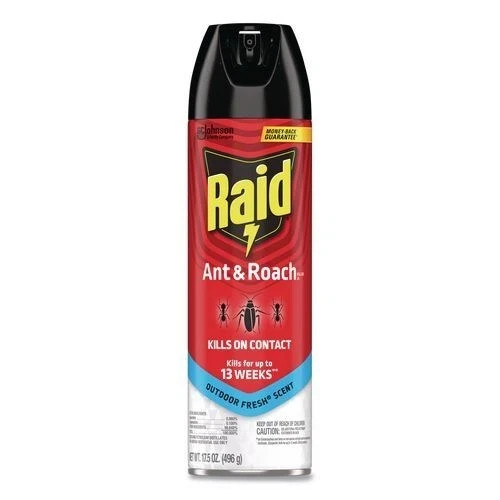 Raid Outdoor Ant & Roach Killer, Fresh Scent, 17.5-oz Each 6 Cans gallery