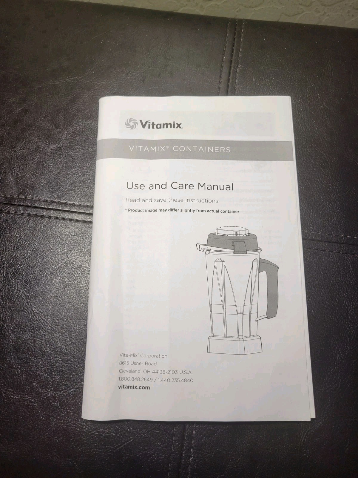 Vitamix Container Use And Care Manual gallery