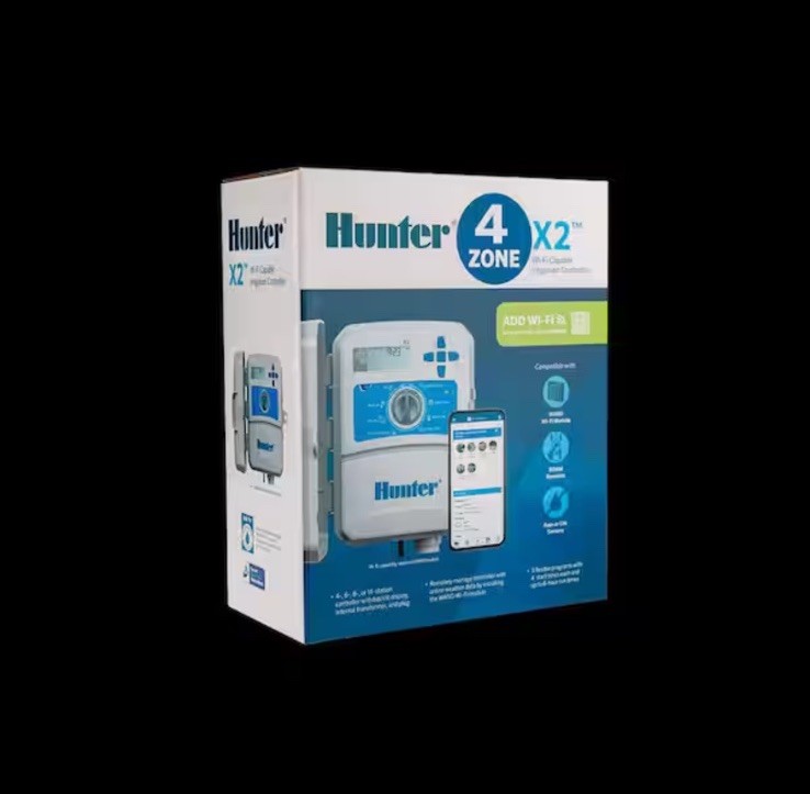 Hunter X2 Outdoor Irrigation Controller 4 Zone WiFi Capable X2-400 gallery