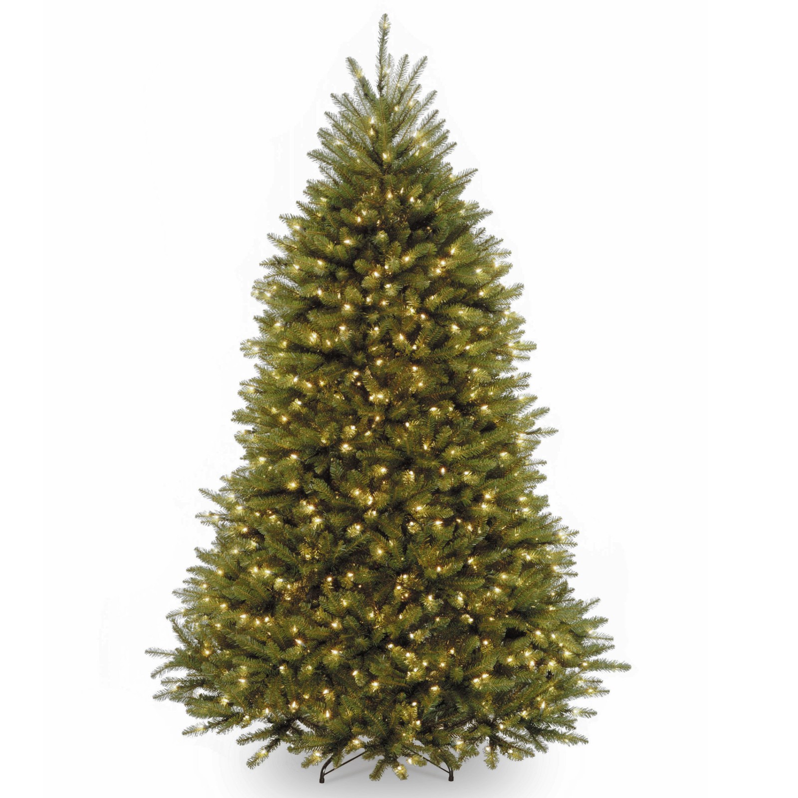 National Tree Company 7.5 ft Pre-Lit Dunhill Fir Artificial 7ft 6in, Green gallery