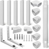 Mini Split Wall Mount Bracket Kit 7000-18000 BTU with 10ft Line Set Cover gallery