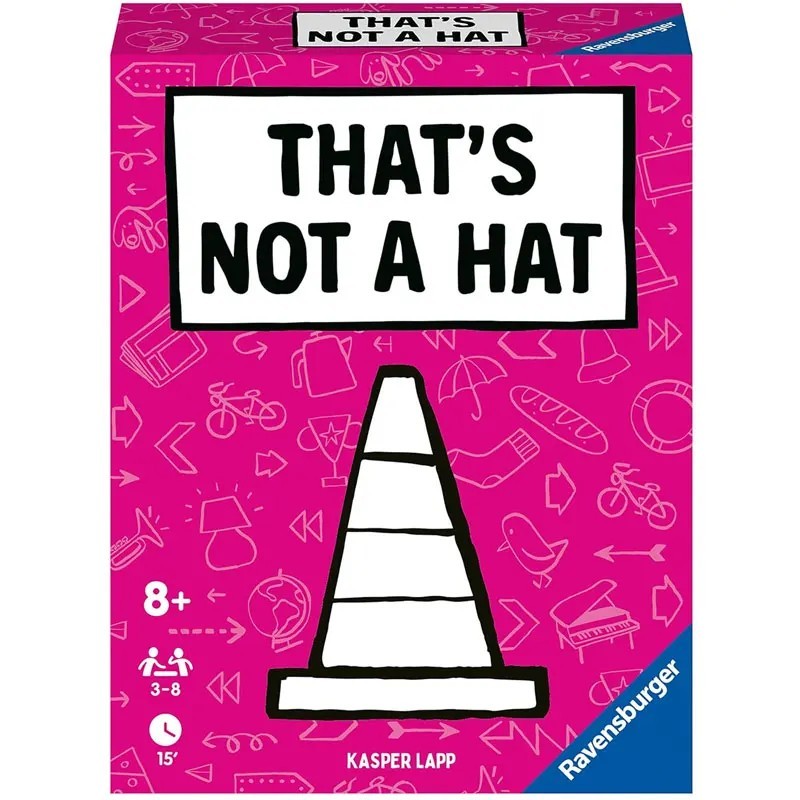 That'S Not a Hat-Fun Bluffing & Memory Party Game for All Ages Component 3-8 PL gallery