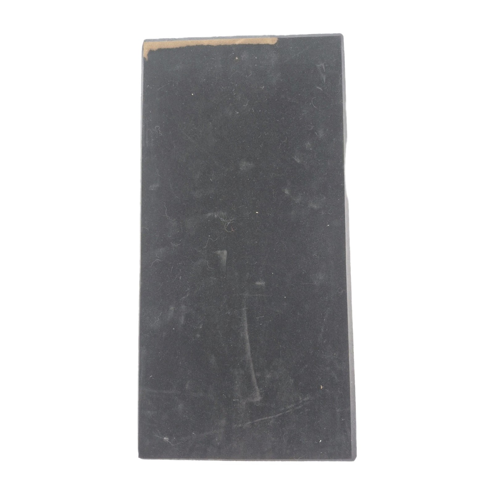 Thin Black Slate Tray Slab Felted Bottom for Display or Charcuterie 15.5x8" gallery