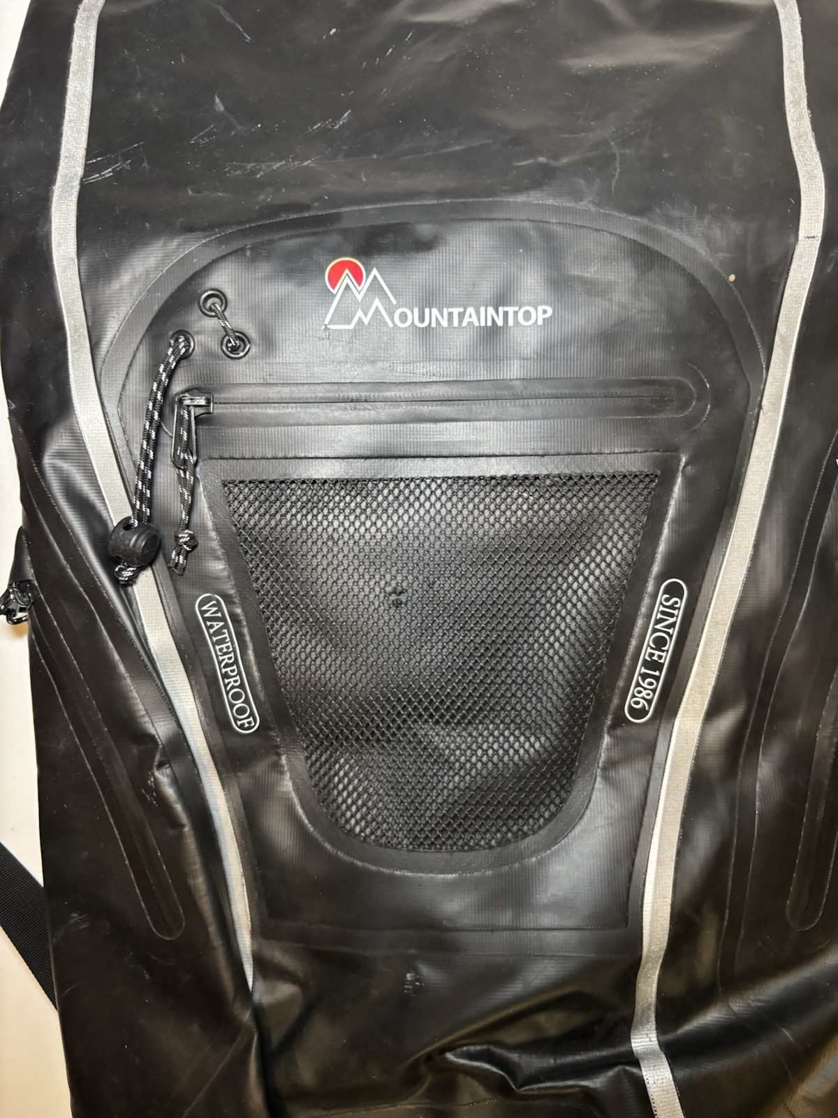 Pre-Owned Mountaintop Waterproof Hiking Backpack Black 2