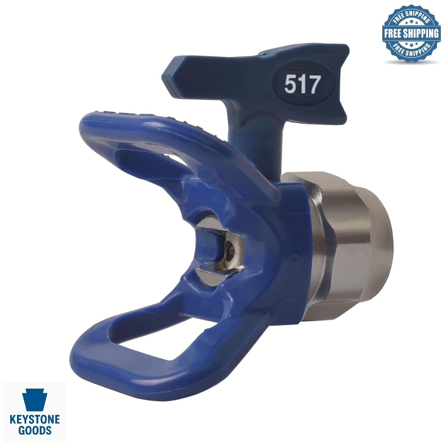 Blue 517 Airless Spray Tip Guard Combo for Paint Sprayers gallery