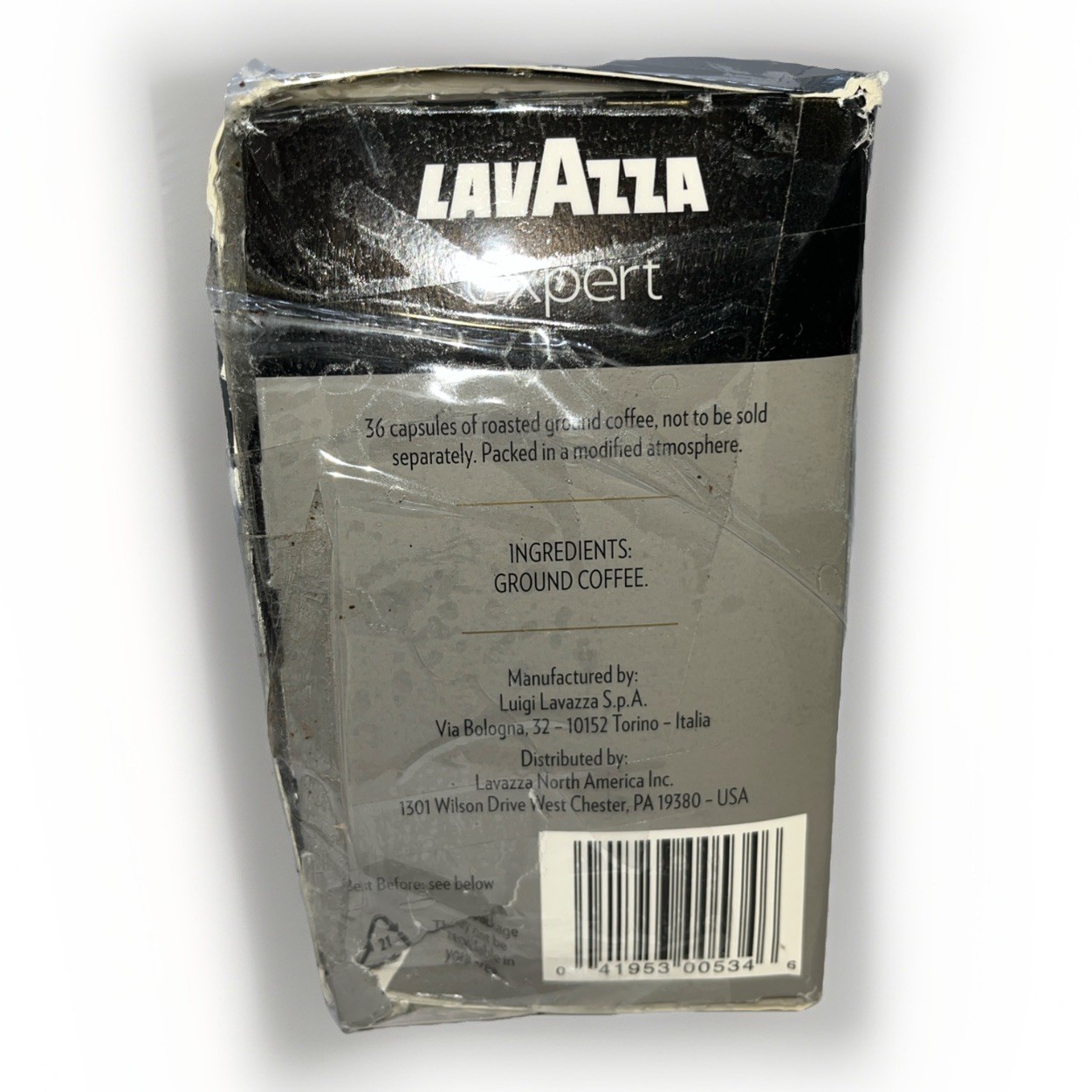 Lavazza Espresso Maestro Ristretto 36 Aluminum Capsules BB 08/30/2026 OPEN BOX gallery