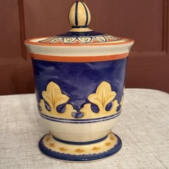 Villa Della Luna by Pfaltzgraff Ceramic Storage Jar or Canister with Lid