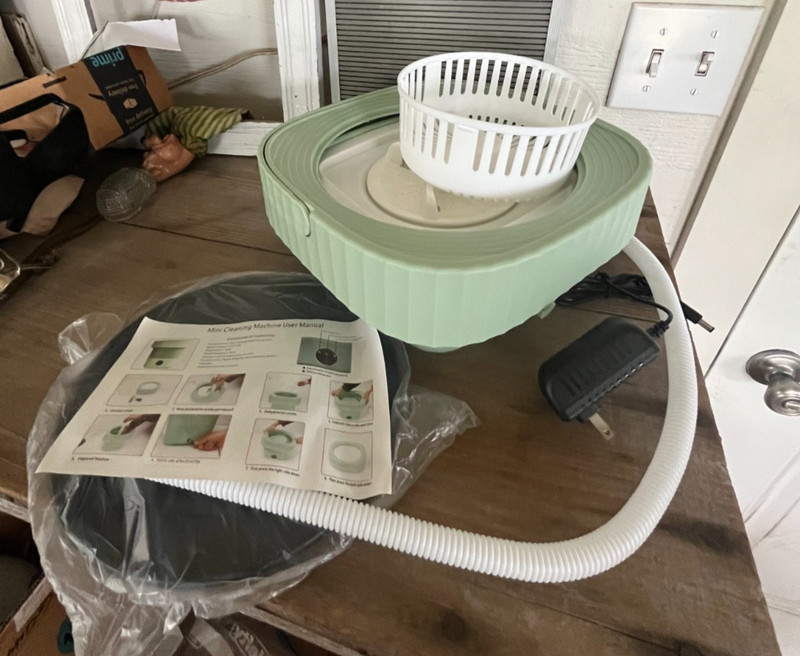 Portable Washing Machine Mini Washer Foldable Washer and Spin Dryer New in Box gallery