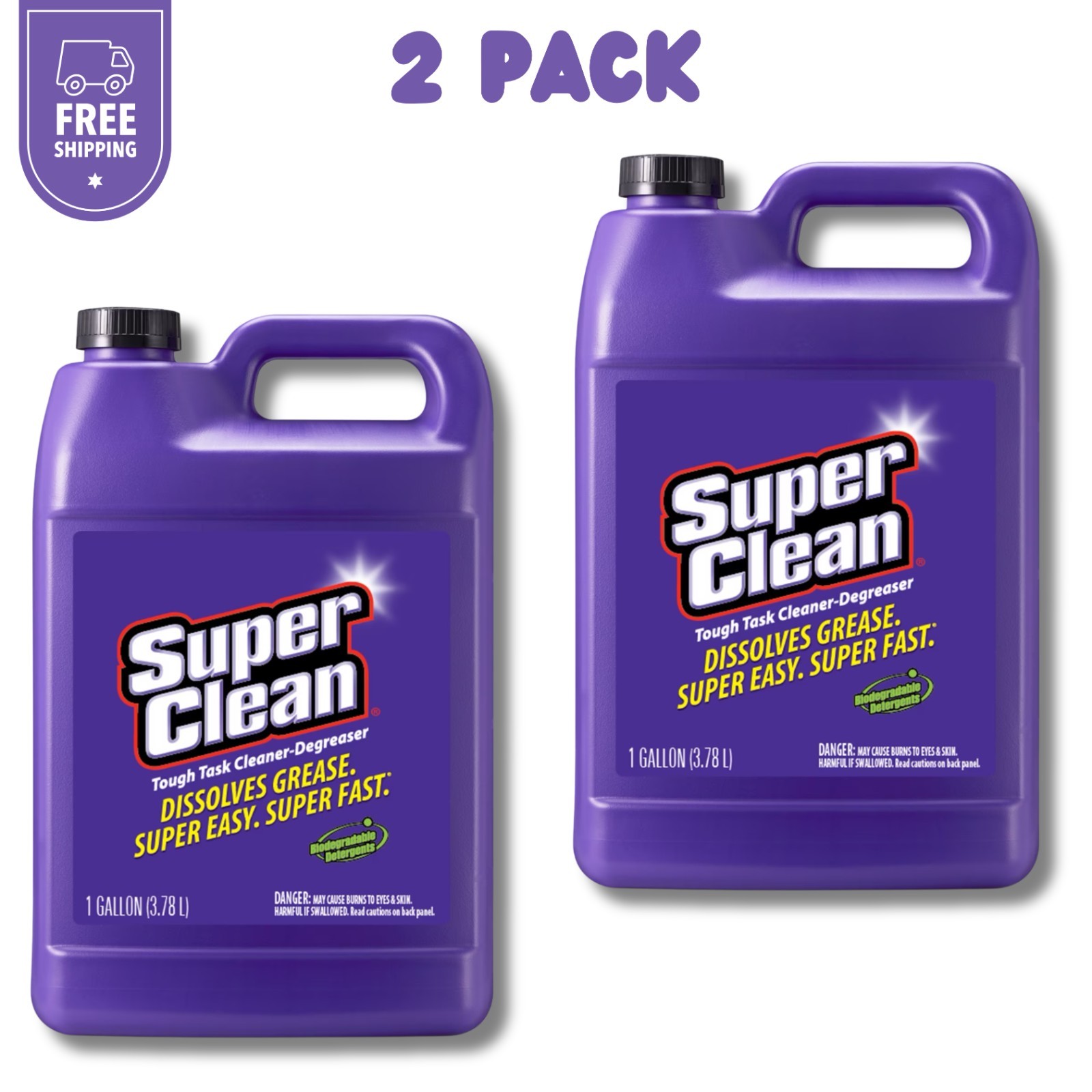 Super Clean Tough Task Cleaner-Degreaser - 1 Gallon | 128 Fluid Ounces gallery