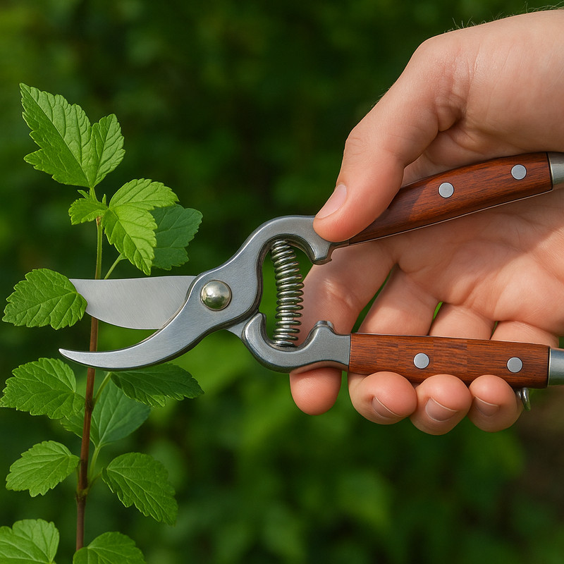 Spring Loaded Trimmer 8" Bypass Pruning Shear Forged Stainless Steel gallery