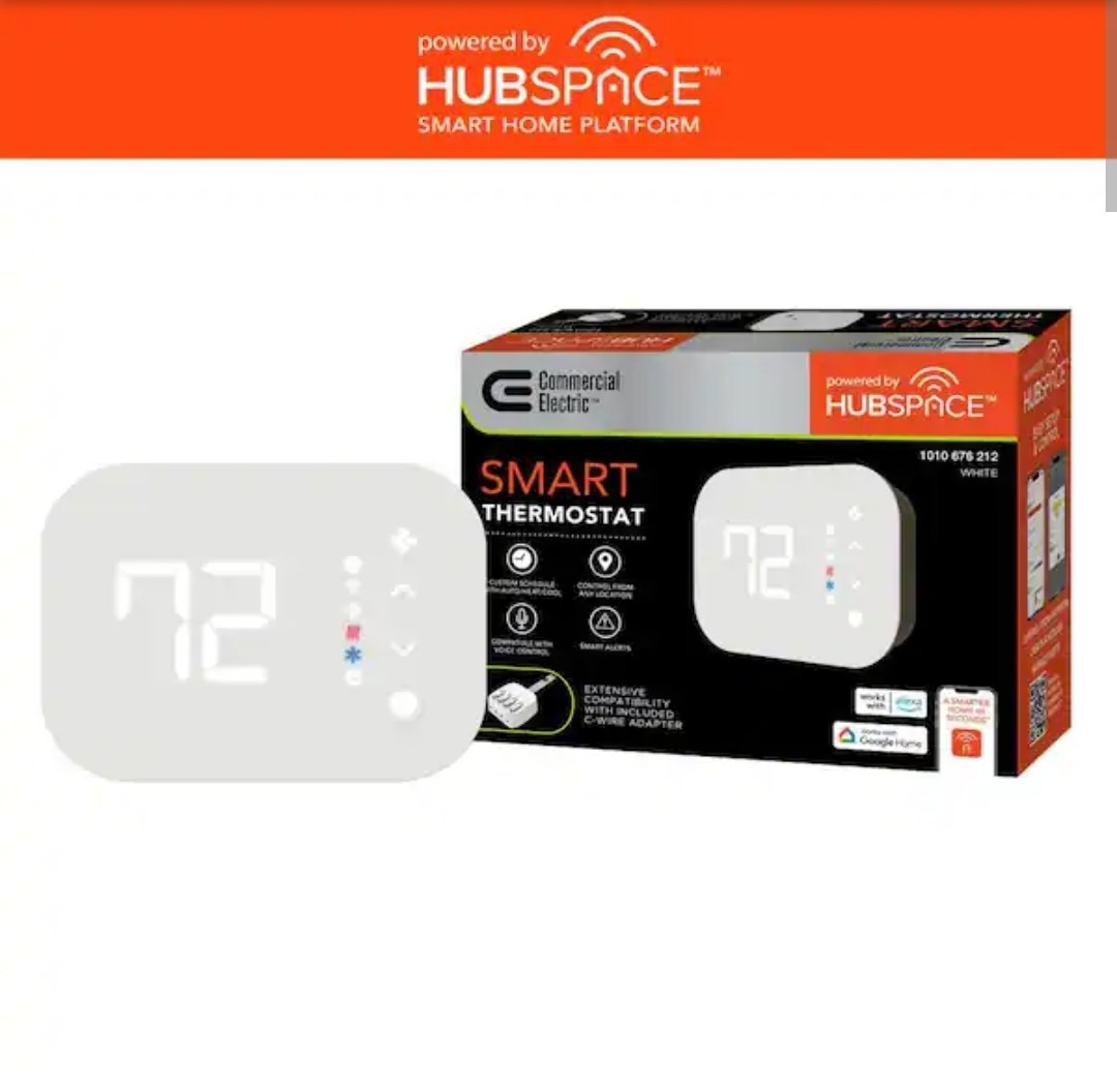Commercial Electric Wi-Fi and Bluetooth Enabled Smart Programmable Thermostat gallery