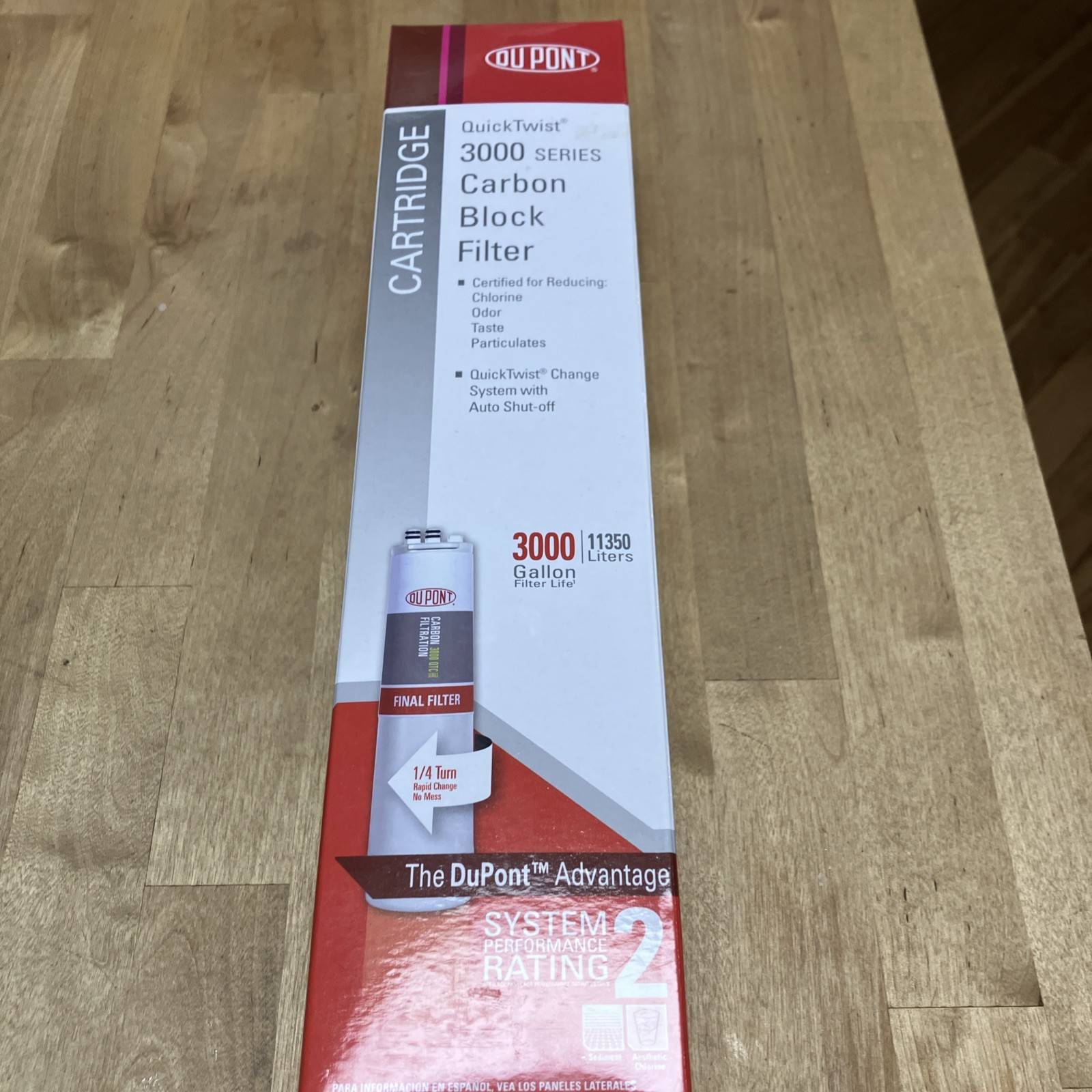 DuPont QuickTwist Water Filter Sediment 300 QT Series WFQTC3001 gallery