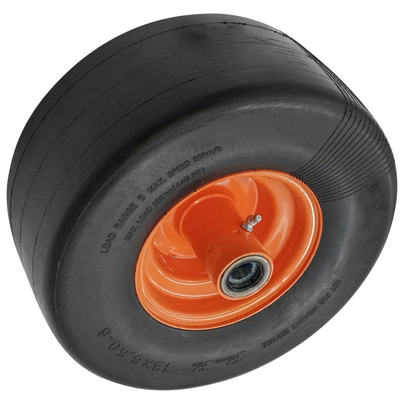 52" Deck Solid Caster Wheel Airless For Scag SCZ52V-23FX SCZ52V-25CV SCZ52V-26BS gallery