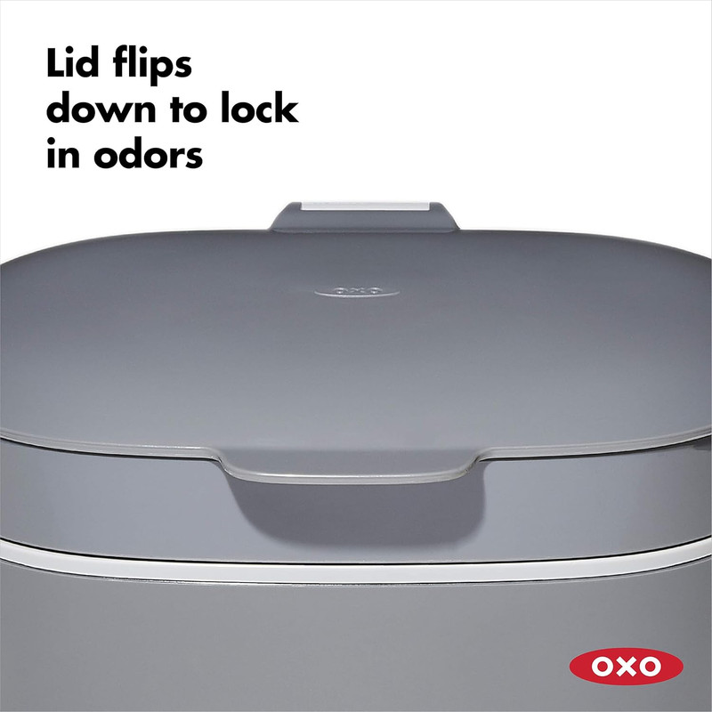 OXO Good Grips EASY-CLEAN COMPOST BIN - CHARCOAL - 1.75 GAL/6.62 L gallery