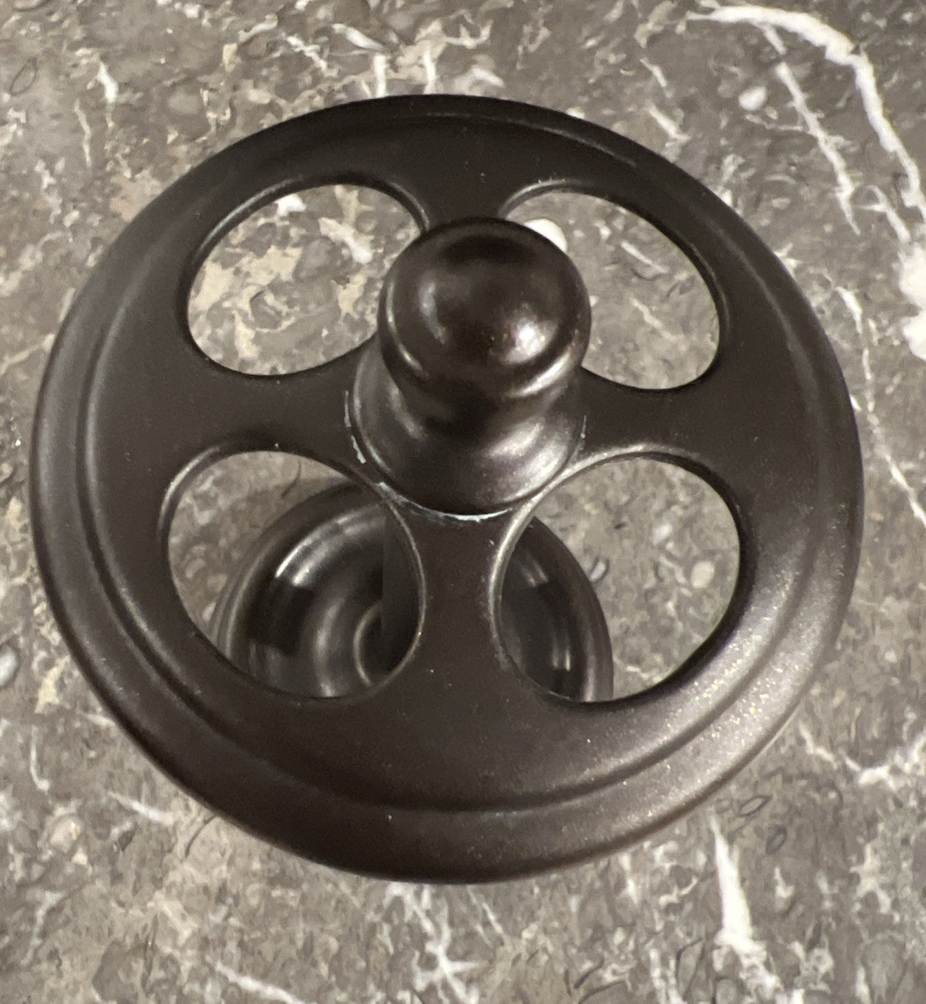 Toothbrush Holder Steampunk GunMetal Iron Finish Rustic Industrial Sea Bronze gallery