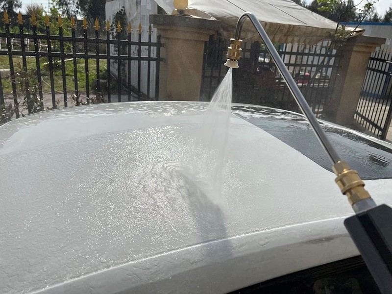 Pressure Washer Gutter Cleaner Attachment Angled Extension Wand with Nozzle Tips gallery