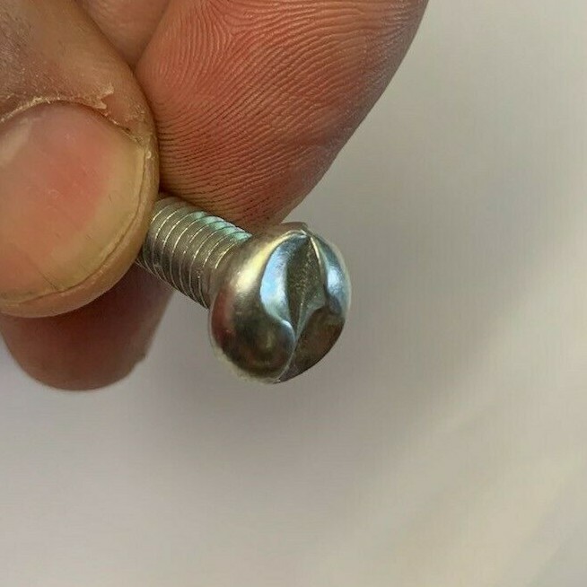 Tamper Proof One Way Security Machine Screws 1/4-20 x 1" - lot of 25 gallery
