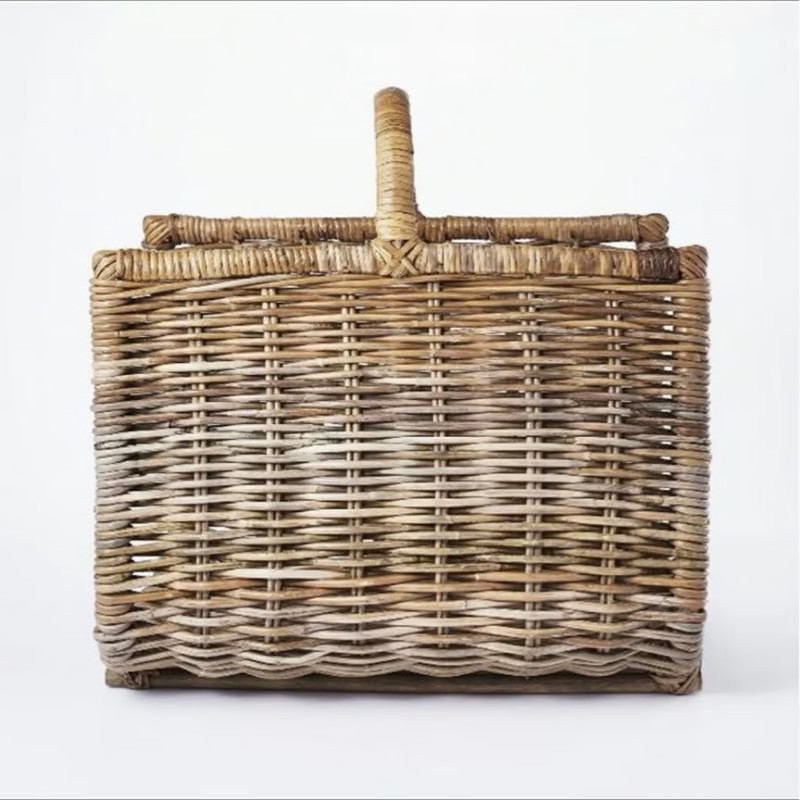 NEW Threshold designed with Studio McGee Handmade Log Holder w/FREE Ship! gallery