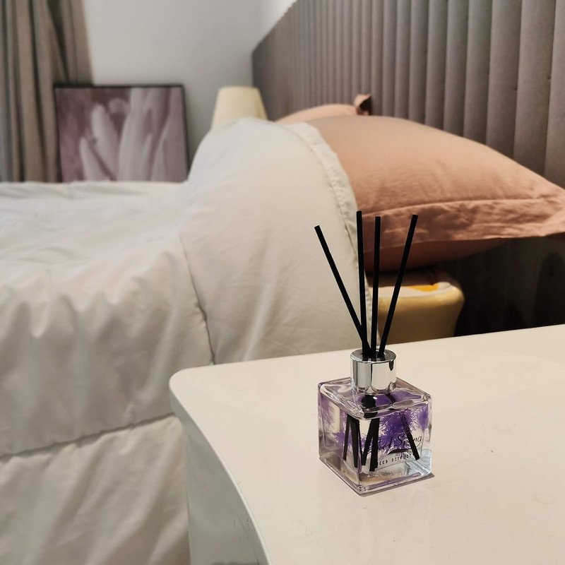 Reed Diffuser Set with Sticks Lavender Aromatherapy Oil Scent Diffuser for Home gallery