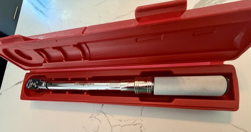 Snap on QD2FR75 -3/8" Dr. Click-Type Flex-Head Torque Wrench with Carry Case gallery