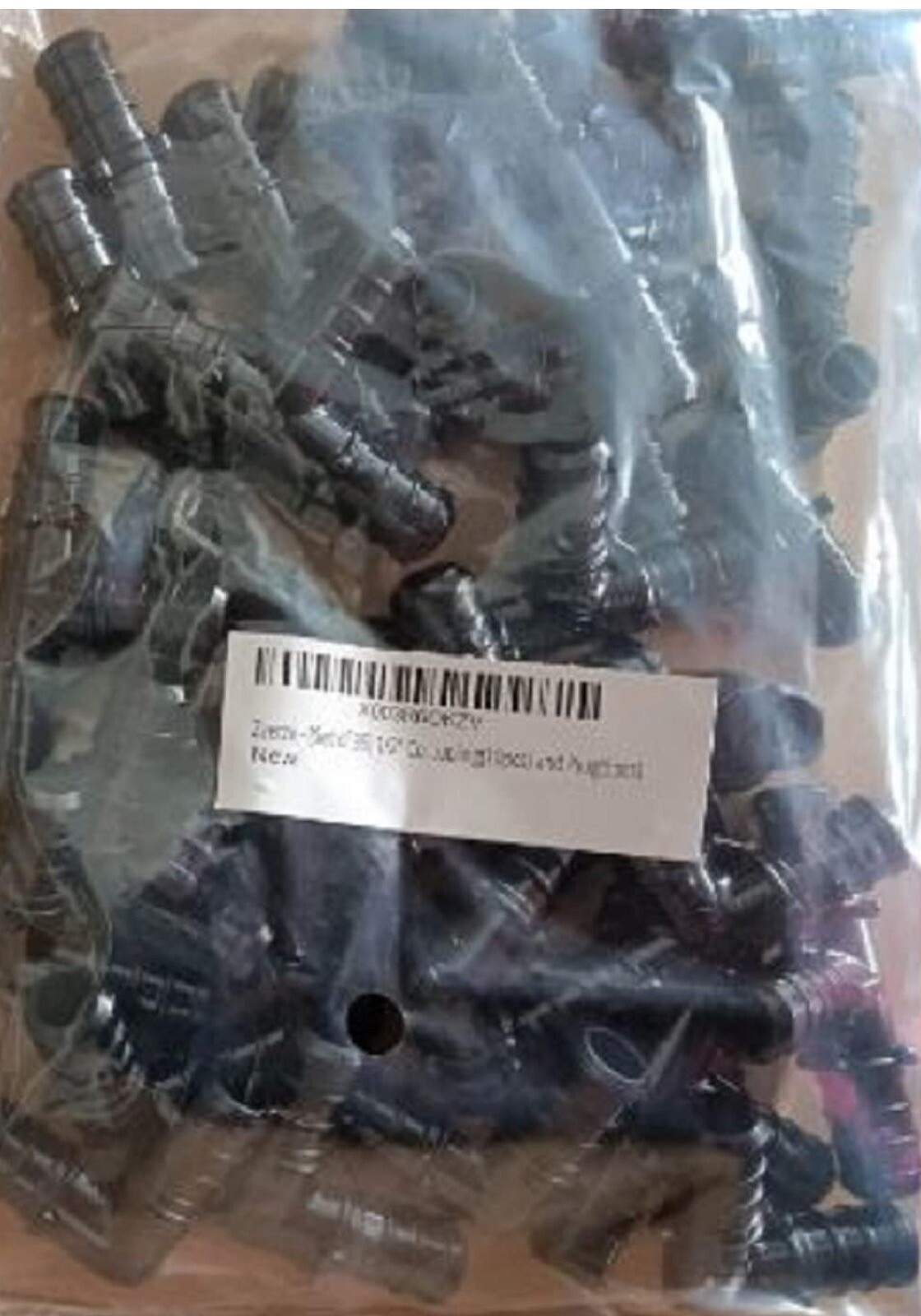 [Pack of 35] 1/2 Inch PEX B Plastic POLY PPSU Barb Crimp Fittings ASTM F-2159 gallery