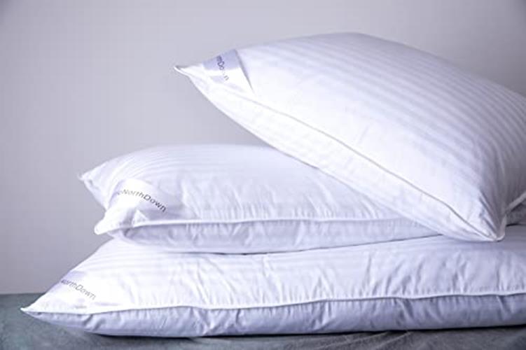 Arcticnorthdown King Size Goose Down Feather Hotel Collection Bed Pillows For gallery