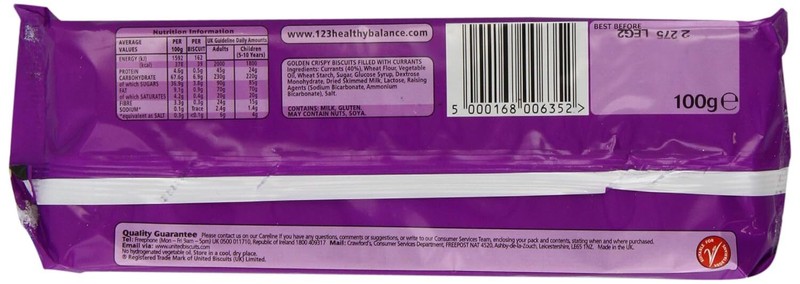 Garibaldi Biscuits, 100 Gram (Pack Of 12) gallery