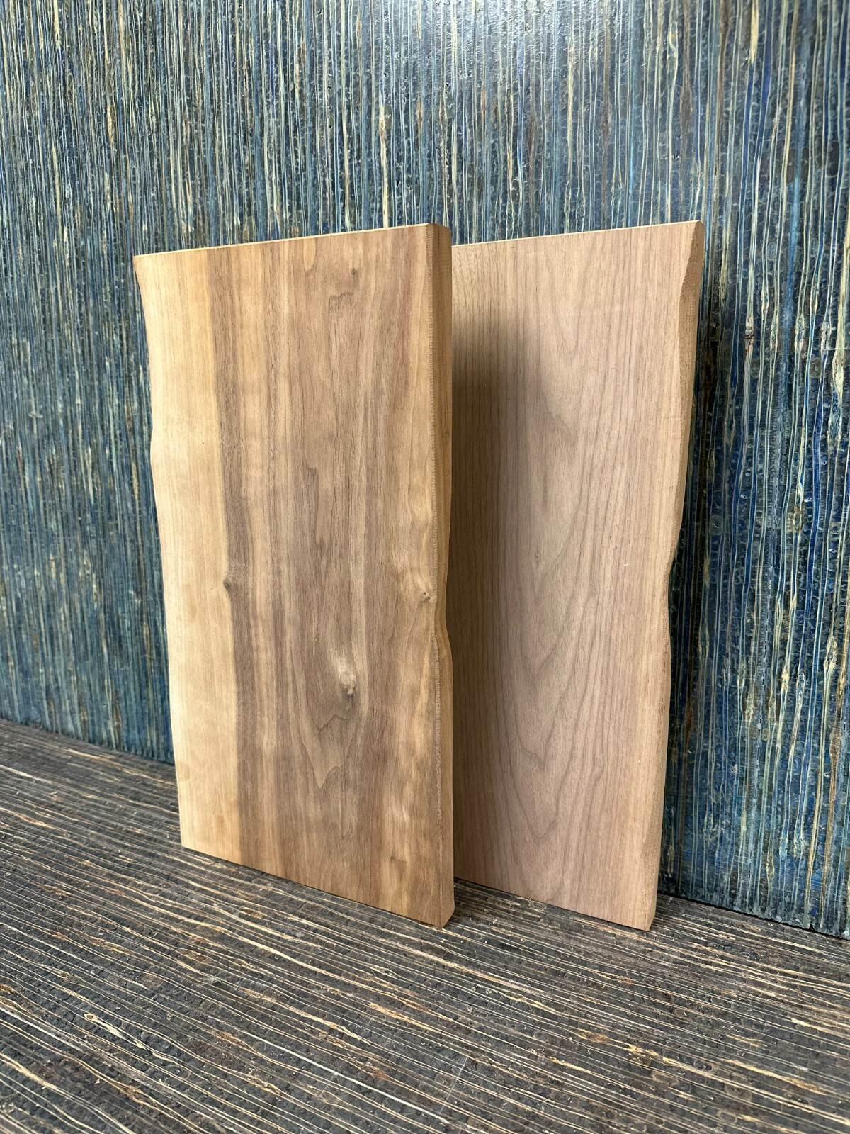 Unfinished Walnut Board- Live Edge Style, Perfect for DIY Woodworking Projects! gallery