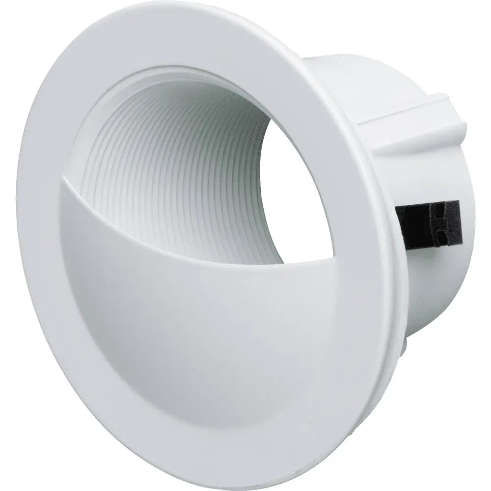 Elite Lighting 4" Ring Baffle Trim Regressed Wall Wash B406W-WH