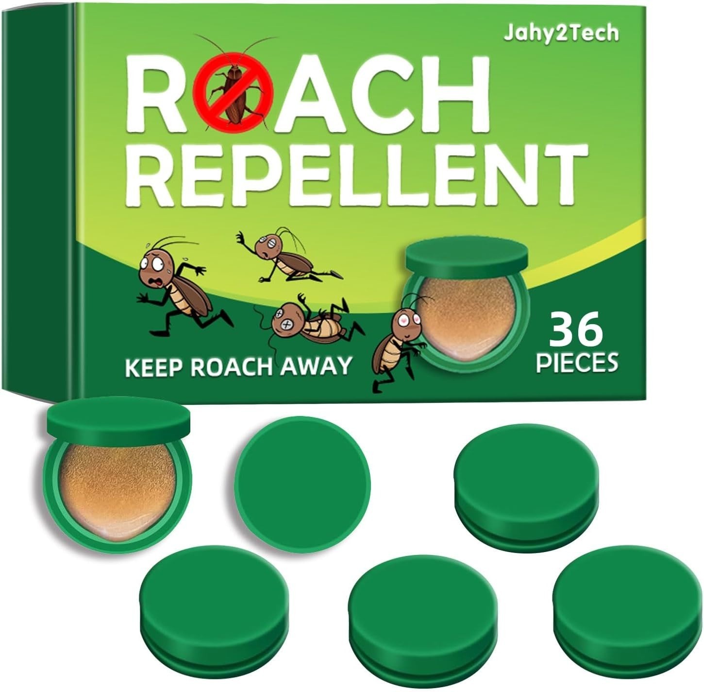 36PCS/Pack Roach Bait - Cockroach Killer Indoor Infestation gallery