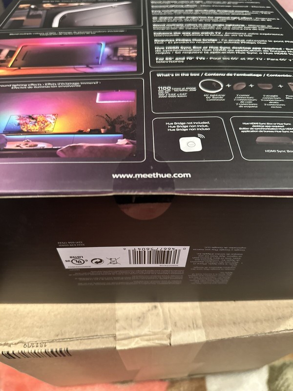 Philips Hue Gradient LightStrip For 65 - 70 In TV- ‎560417 gallery