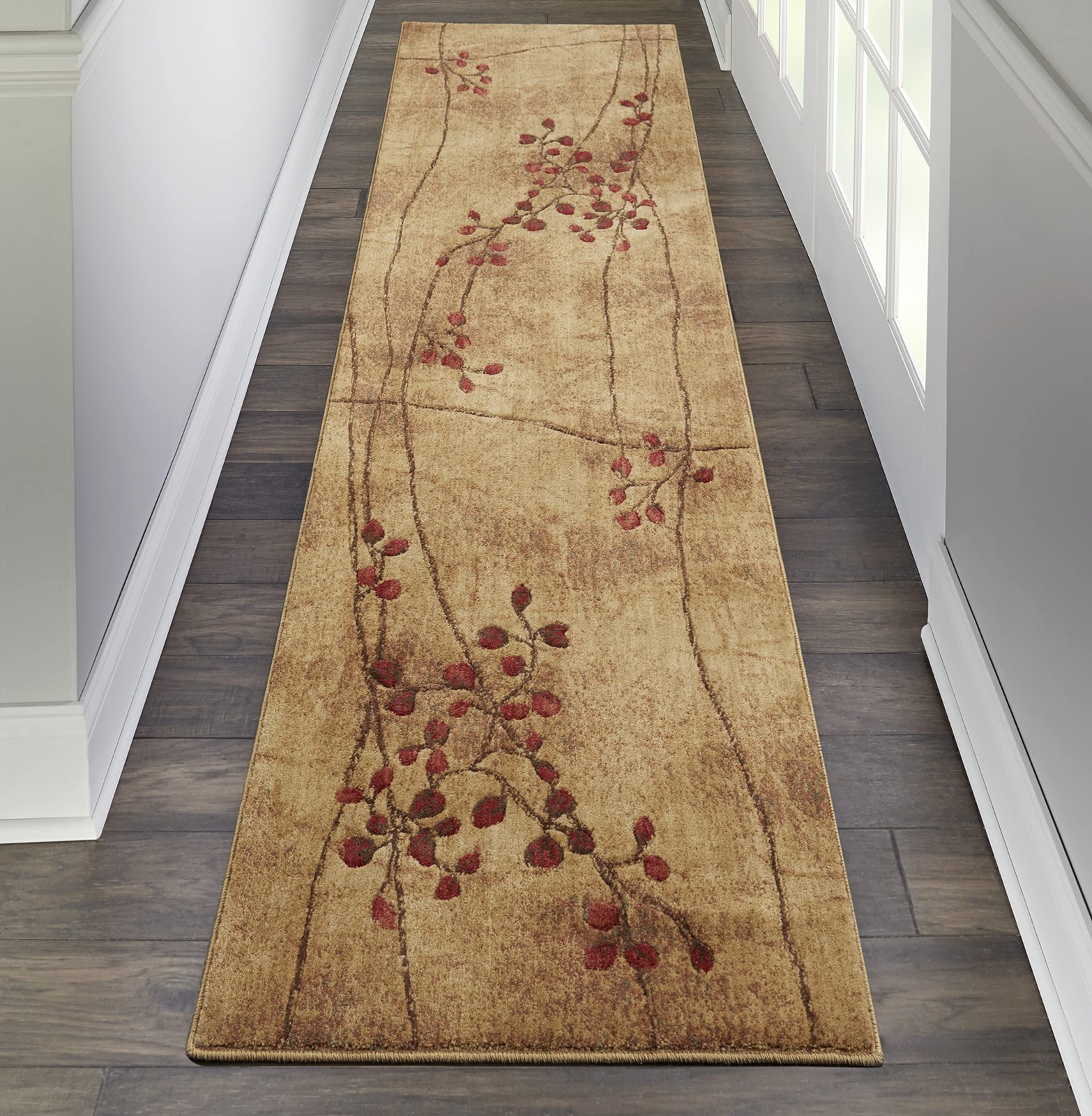 Stylish 2X3 Rectangular Latte Rug Eye Catching Design For Living Room Bedroom gallery