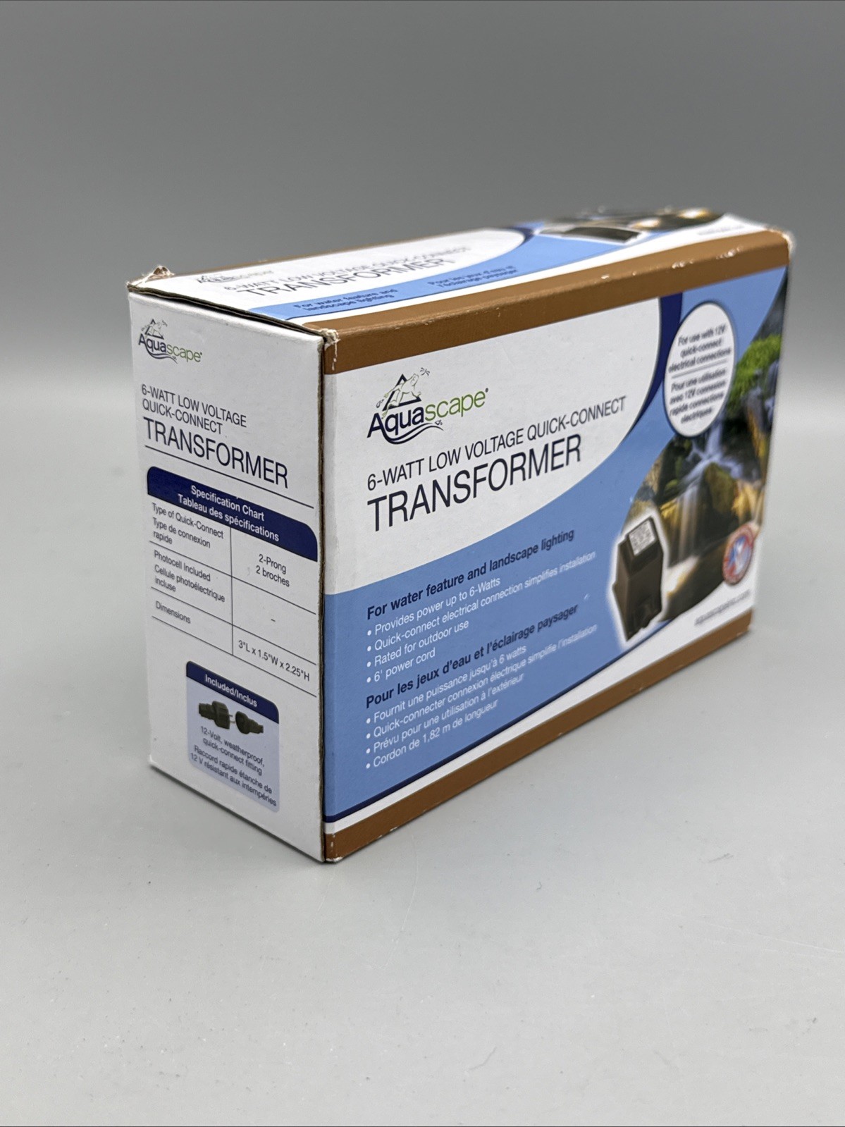 Aquascape 6-Watt 12 Volt Transformer Low Voltage Quick Connect New gallery