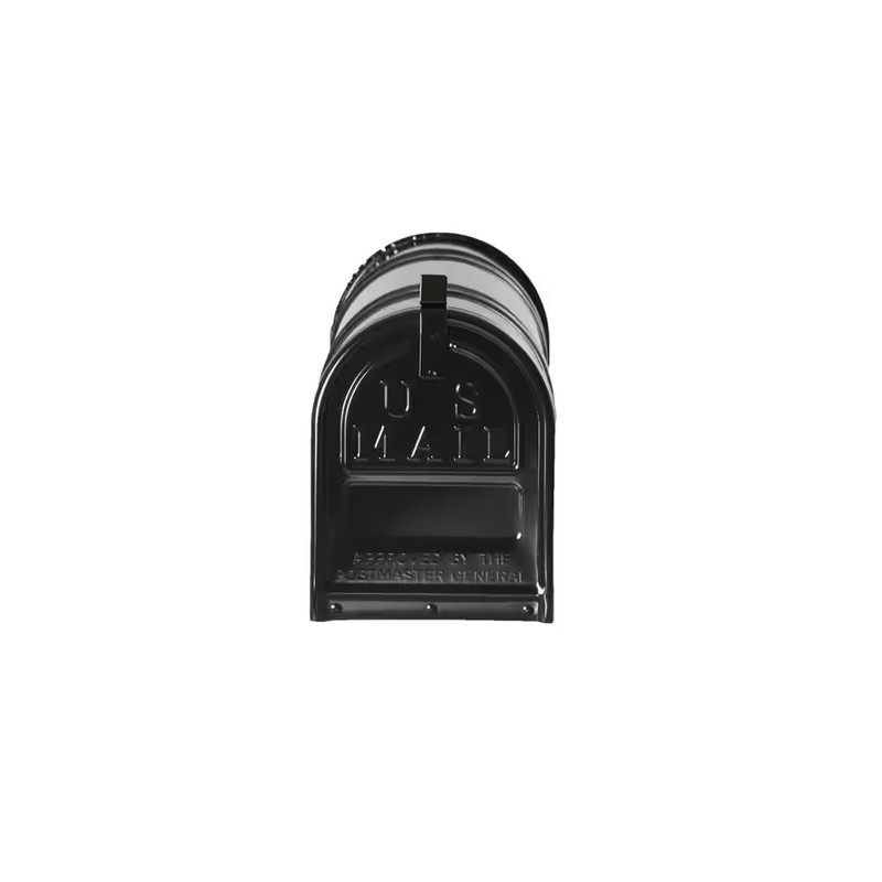 Post-Mount T2 Mailbox, Black | Stylish Outdoor Mail Storage gallery