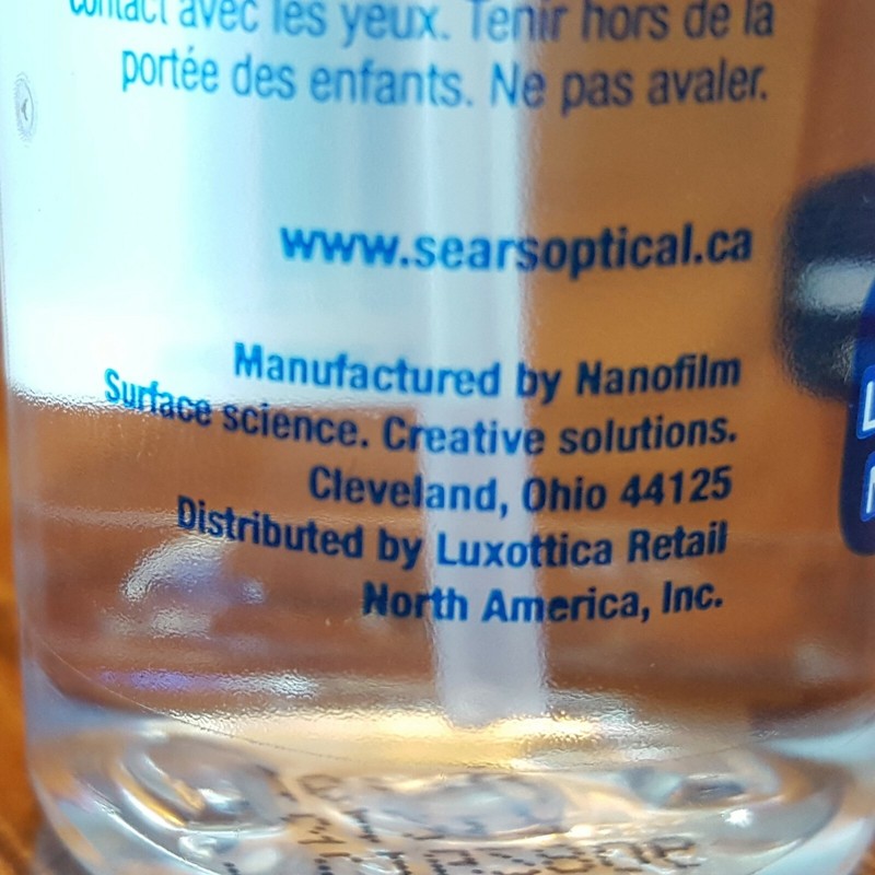 Sears Optical Eyeglass LENS, Camera, Screen CLEANER, 6oz - (3) 2oz Spray Bottles gallery