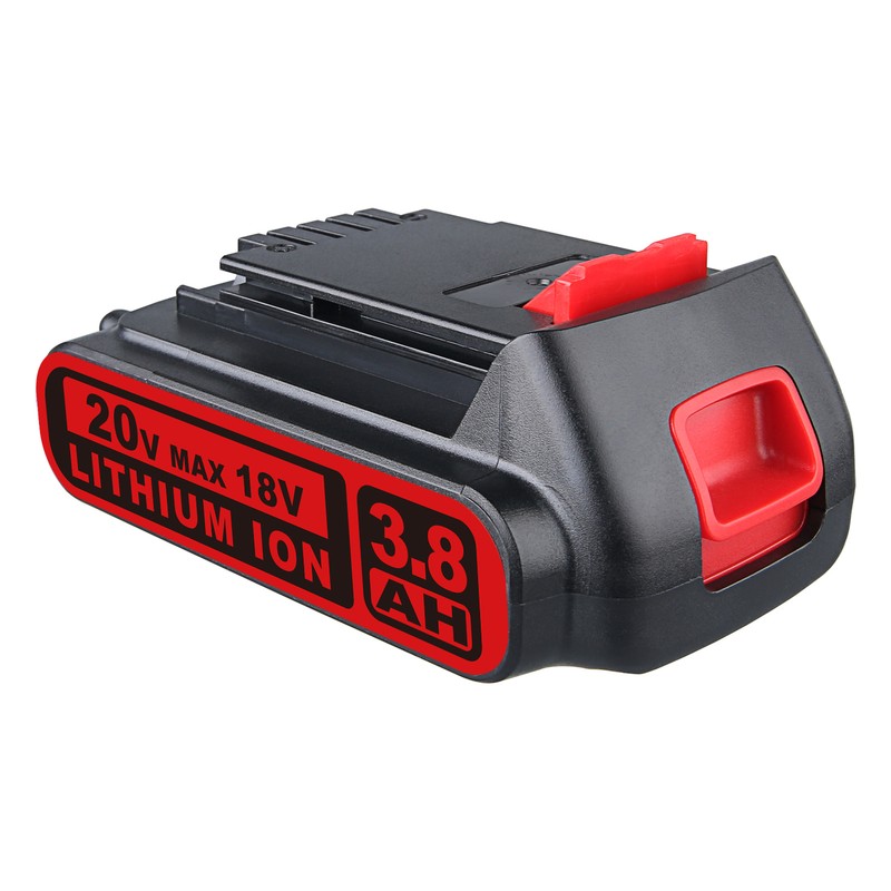 2Pack 20V Lithium-ion Battery for BLACK+DECKER 20 Volt LBXR20 LBX20 LB20 3800mAh gallery