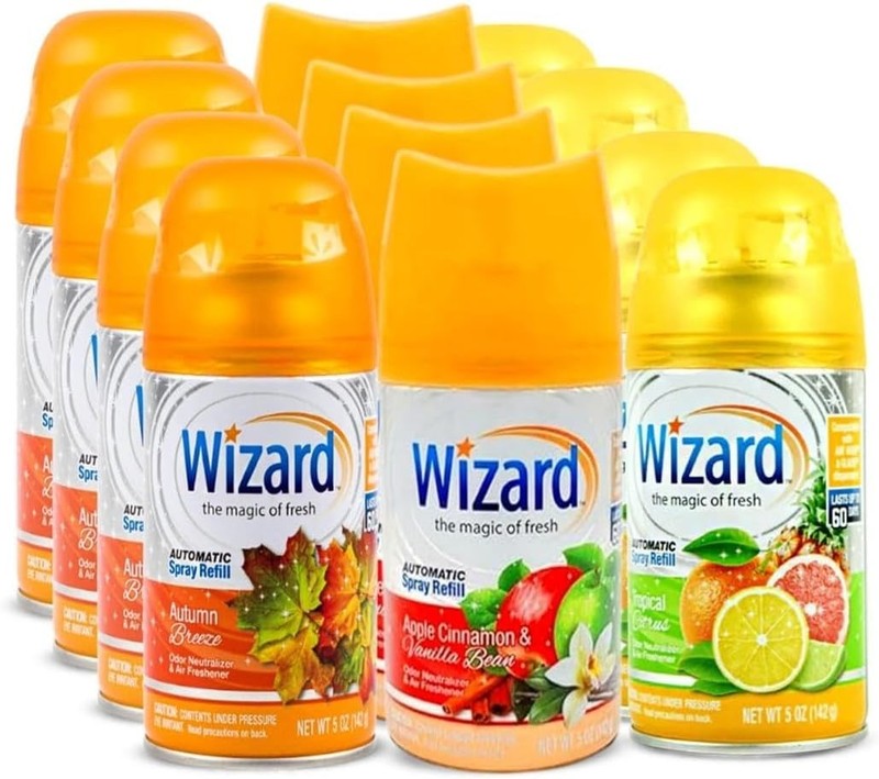 12 Pack Automatic Spray Refills 5oz Apple Vanilla Autumn Breeze Tropical Citrus gallery