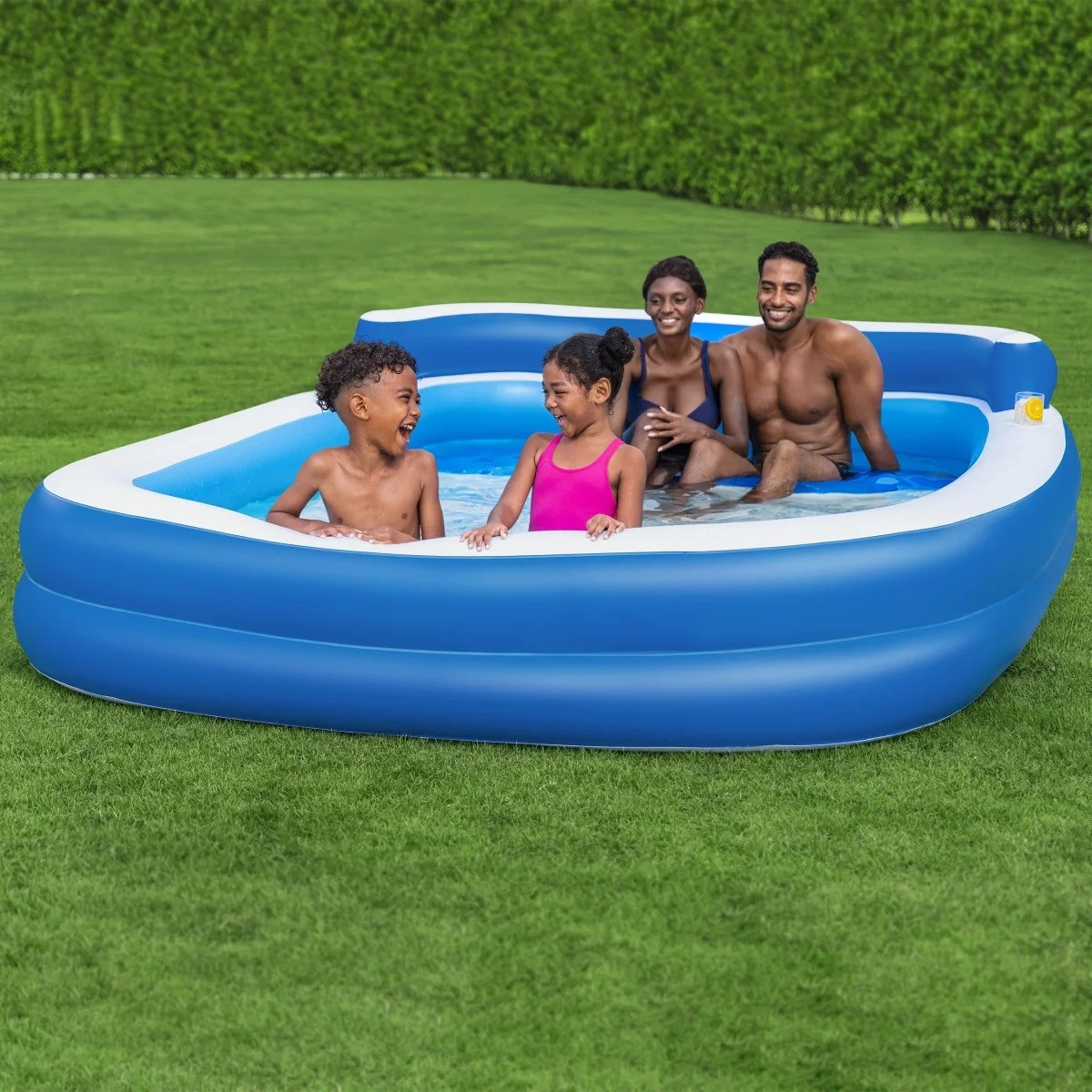 H2OGO! Inflatable Family Lounge Pool gallery