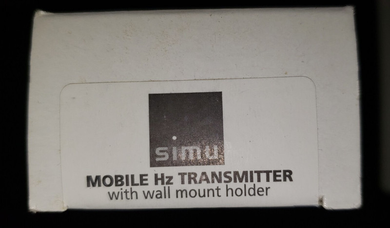 Simu Mobile Hz Transmitter Single Channel Remote 2006138 ** NEW / NOS ** gallery