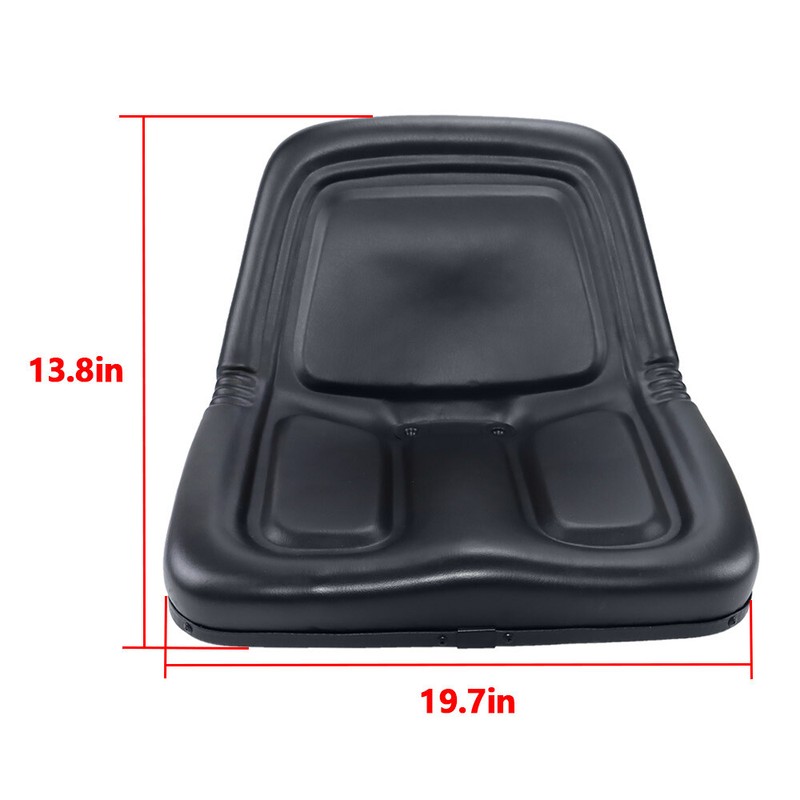 TM333BL Universal Replacement Black High-Back Lawn Mower Tractor Seat gallery
