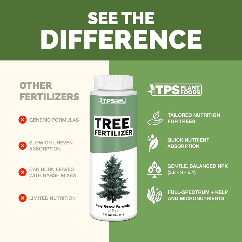 Eco-Friendly Liquid Fertilizer for Trees & Shrubs - Promote Healthy Growth, 8 oz gallery