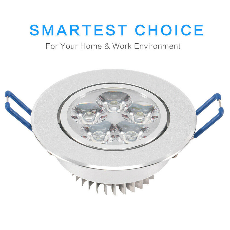 20piece Downlight Led Dimmable Spotlight 3w 5w Ceiling Panel Light Recessed Lamp gallery