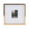 16 X 16 In. Gallery Picture Frame with 2 Mm Beveled Mat, Gold-15 X 15 In. Photo gallery