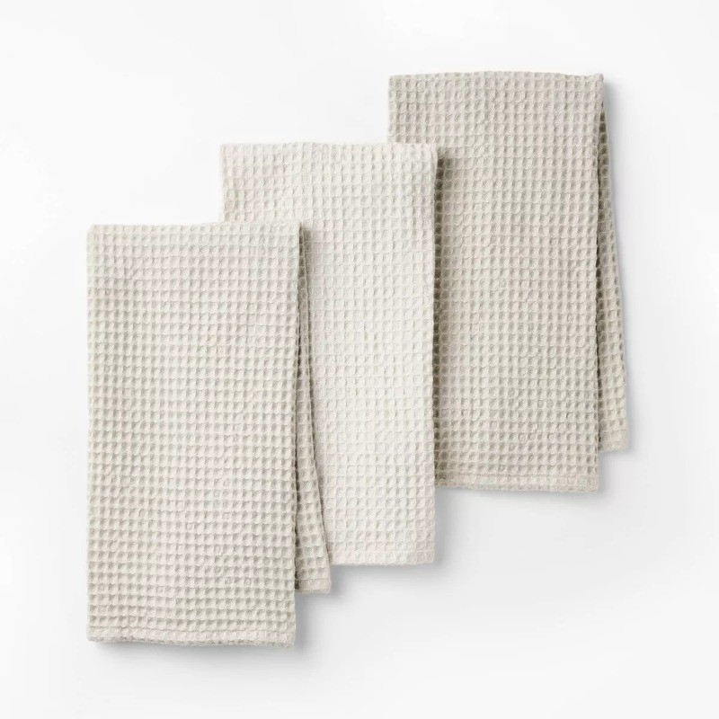 3pc Waffle Kitchen Towels